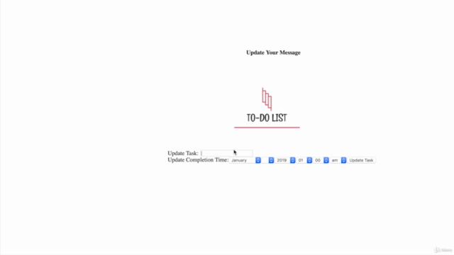 Create A To-Do-List Using PHP, MySQLI and Javascript – Screenshot 3