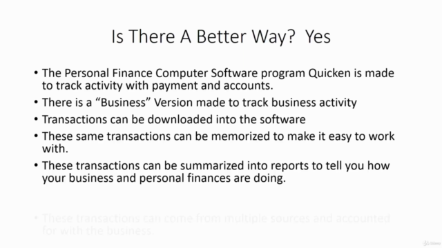 Organize Your Money With Quicken - Basic & Advanced - Screenshot_04