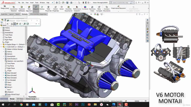 SolidWorks: Sıfırdan İleri Seviye Bol Uygulamalı Eğitim Seti – Screenshot 3