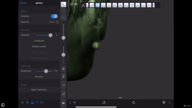 iOS iPad Game Development 3D Character Sculpting & Modeling – Screenshot 1
