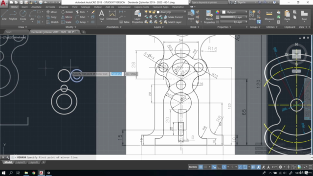 Autocad 2019 ile Teknik Çizim - Screenshot_03