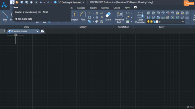 Complete ZWCAD Course – Screenshot 1