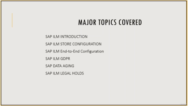 SAP ILM GDPR + DATA ARCHIVING – Screenshot 2