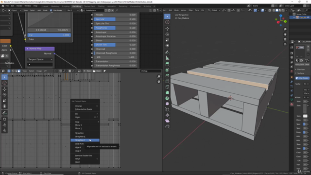 Blender 2.8 EXPERTO en UV Mapping de Assets para Videojuegos – Screenshot 2
