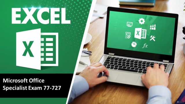 Excel 2016 (MOS) 77-727 Exam โ Screenshot 1