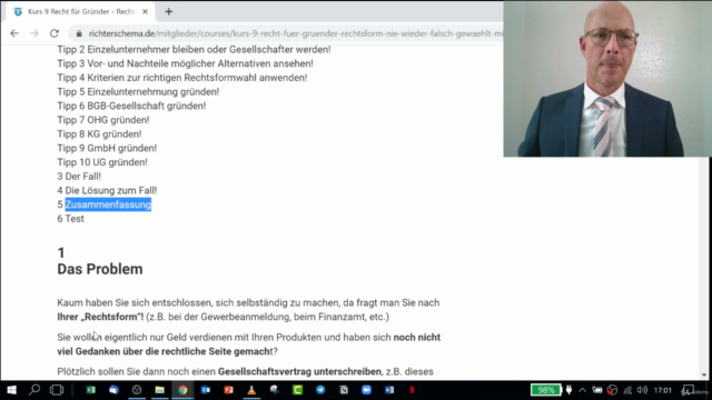 Recht für Gründer: So finden Sie die perfekte Rechtsform! #9 – Screenshot 1