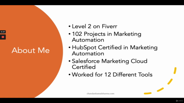 HubSpot CRM (Pro) : Create Sales & Mkt. Automation Workflow – Screenshot 2