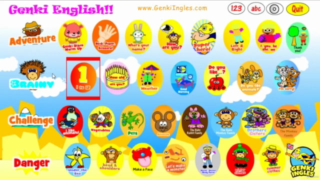 Inglés para Niños - Nivel 2 Brainy (Genki Inglés) - Screenshot_01