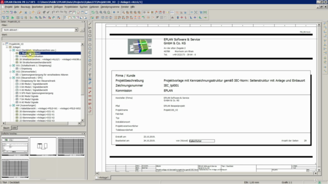 ePLAN Electric P8 aus der Praxis – Screenshot 3
