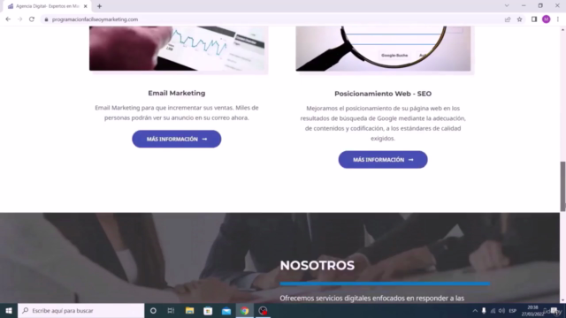 Curso WordPress 2025: Cómo Crear una Página Web Desde Cero – Screenshot 1