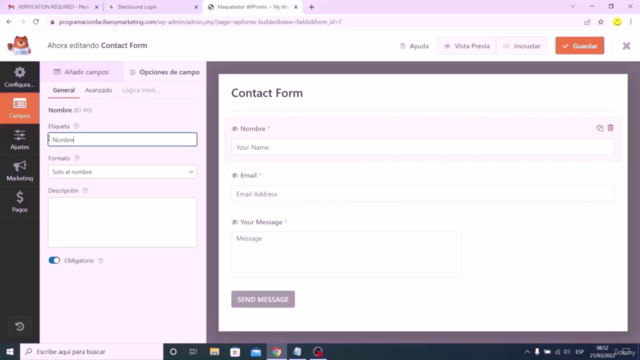Curso WordPress 2025: Cómo Crear una Página Web Desde Cero – Screenshot 3