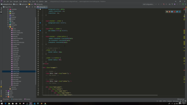 Codeigniter ile Sıfırdan Admin Panelli Site Yapıyoruz – Screenshot 2