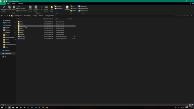 Codeigniter ile Sıfırdan Admin Panelli Site Yapıyoruz – Screenshot 4