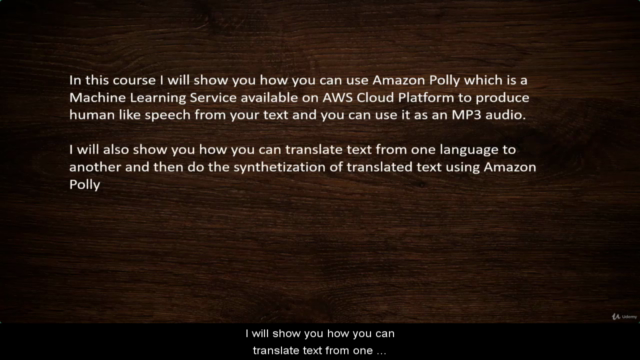 Voice-Over/Voice Acting happens Automatically - Amazon Polly – Screenshot 3