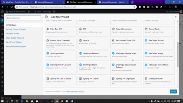WordPress Portfolio - A Complete Fast Track Course – Screenshot 3