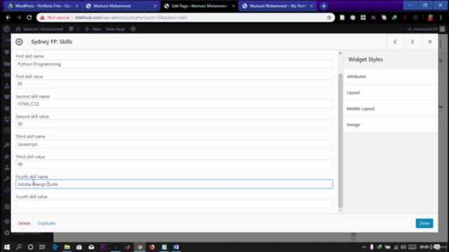 WordPress Portfolio - A Complete Fast Track Course – Screenshot 4