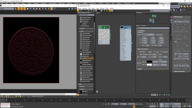 3DS MAX create Oreo Commercial VFX shot from start to finish – Screenshot 3