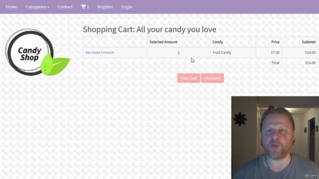 Create E-shop with .Net Core MVC (step by step project) – Screenshot 2