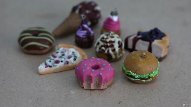 Miniature Food with Polymer Clay for Beginners – Screenshot 1