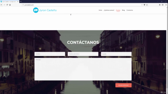 Crea tú página web profesional para tú negocio con WordPress – Screenshot 1