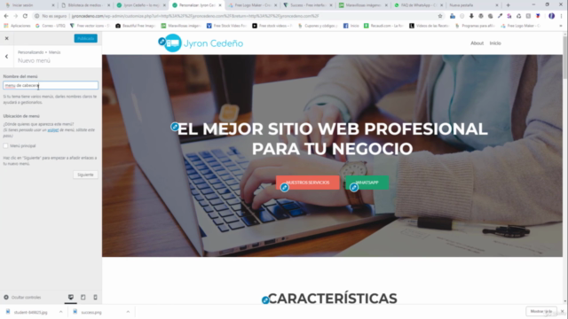Crea tú página web profesional para tú negocio con WordPress – Screenshot 4