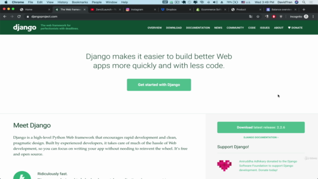 Build Ecommerce Website to Master Django and Python – Screenshot 1