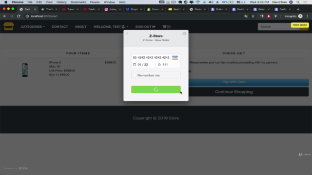Build Ecommerce Website to Master Django and Python – Screenshot 3