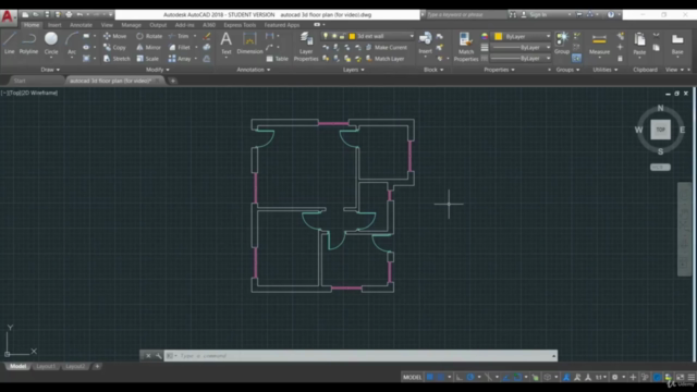Convert AutoCad 2D Map into 3D Home Map 3D Civil Engineering - Screenshot_01
