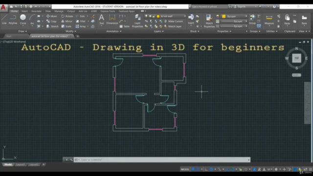 Convert AutoCad 2D Map into 3D Home Map 3D Civil Engineering - Screenshot_02