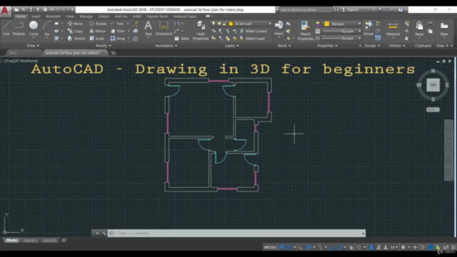 Convert AutoCad 2D Map into 3D Home Map 3D Civil Engineering - Screenshot_03