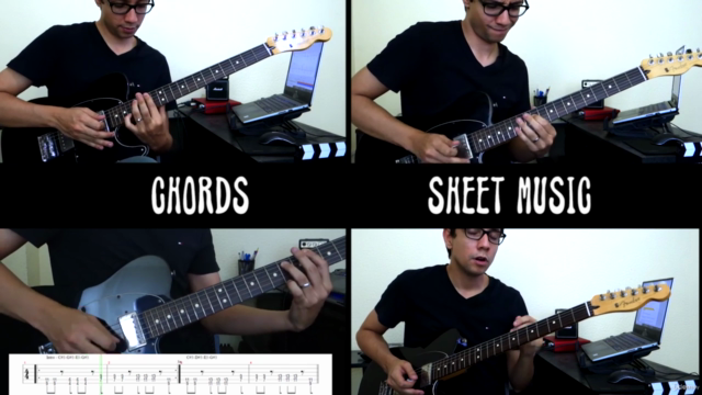 Queens Of The Stone Age - Little Sister - Guitar Tutorial – Screenshot 1