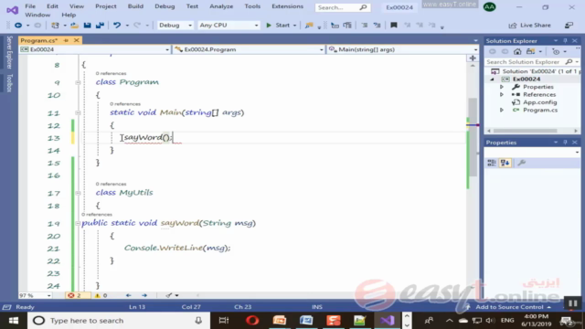 Arabic C# 2019 Full Course From Scratch – Screenshot 2