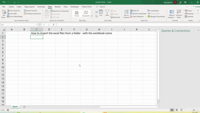 Excel Power Query (10 hours +) – Screenshot 4