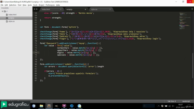 Kurs JavaScript ES6 od podstaw – Screenshot 4