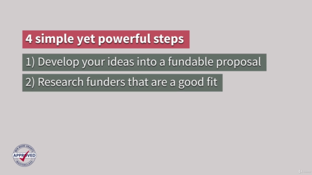 WIN MORE GRANTS Masterclass – Screenshot 3