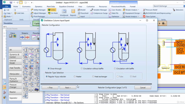 Process Simulation Aspen Hysys Basic Course – Screenshot 4