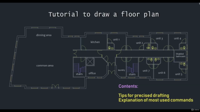 AutoCad 2019 Complete Drawing of House Civil Engineering - Screenshot_03