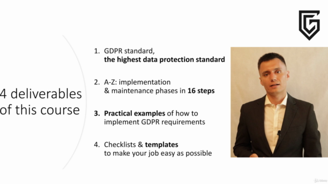 Complete data protection system A-Z in 16 steps (GDPR, CIPM) – Screenshot 4