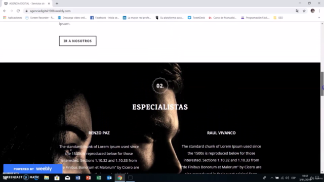Curso Weebly 2025: Cómo Crear Una Página Web Desde Cero – Screenshot 2
