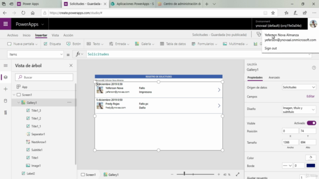 Microsoft PowerApps – Screenshot 2