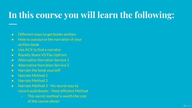 Voice Acting and Audiobook Creation Masterclass – Screenshot 2