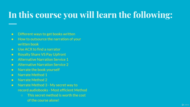 Voice Acting and Audiobook Creation Masterclass – Screenshot 3