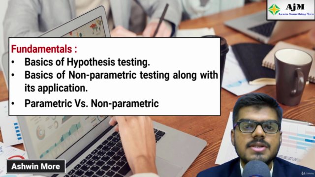 Non-parametric statistics tests : Beginner to Advanced level – Screenshot 3