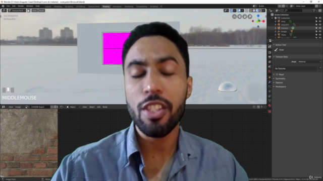 Blender 2.80 | Materiais Avançados – Screenshot 1