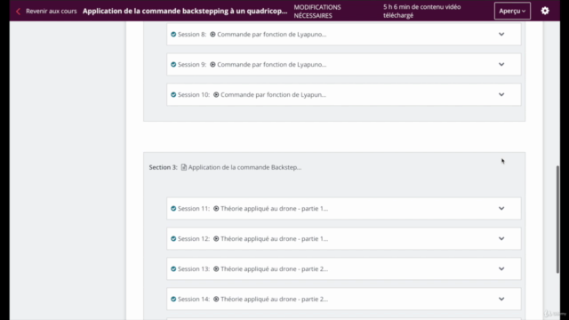Application de la commande backstepping à un quadricoptère – Screenshot 2