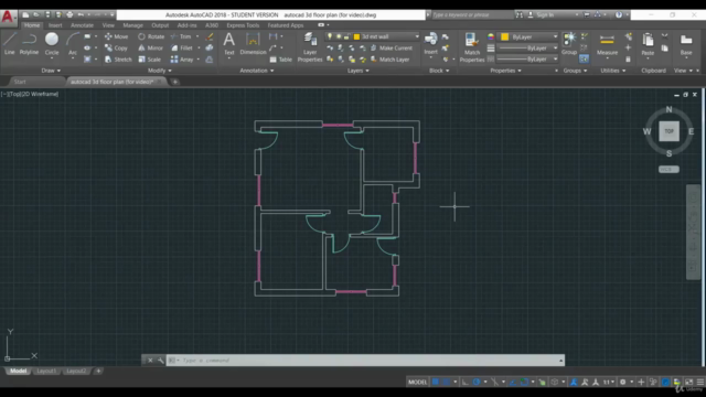 Complete AutoCad Course With Drawing Practices in 2D & 3D - Screenshot_04