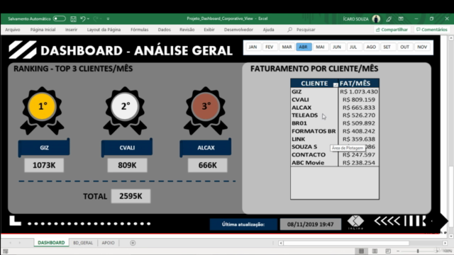 Excel Profissional - Básico ao Avançado (Foco em análise) – Screenshot 4