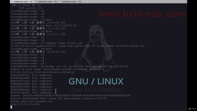 零基础玩转 Docker 容器技术 – Screenshot 1