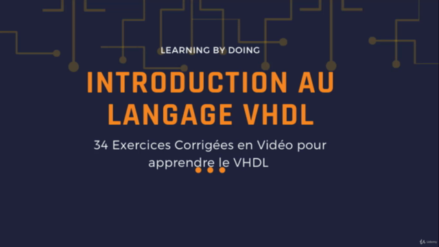 Introduction au langage VHDL : 34 Exercices corrigés – Screenshot 1