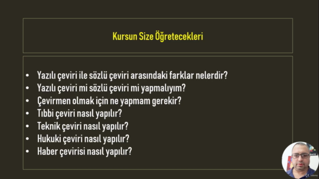 Uygulamalı İngilizce Çeviri & Çevirmenlik Mesleğinin Sırları – Screenshot 3
